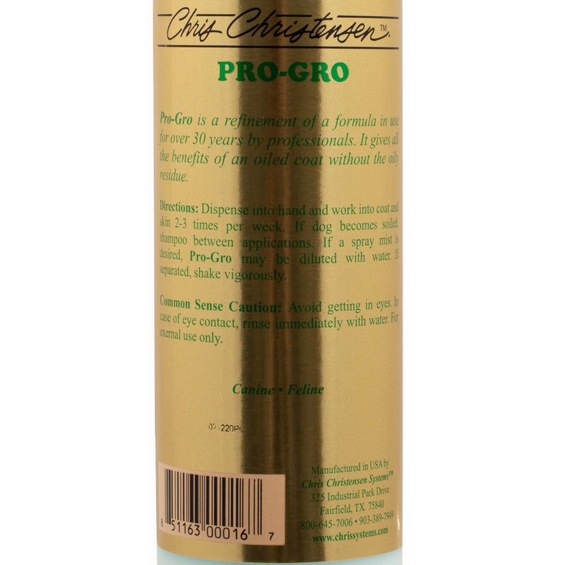 Chris Christensen ProLine Pro-GRO Premium Conditioner, Groom Like a Professional, Deeply Moisturizes, Made in USA, 16 oz - Image 3